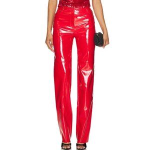 CULTNAKED Killa Trousers in Red Patent size XS